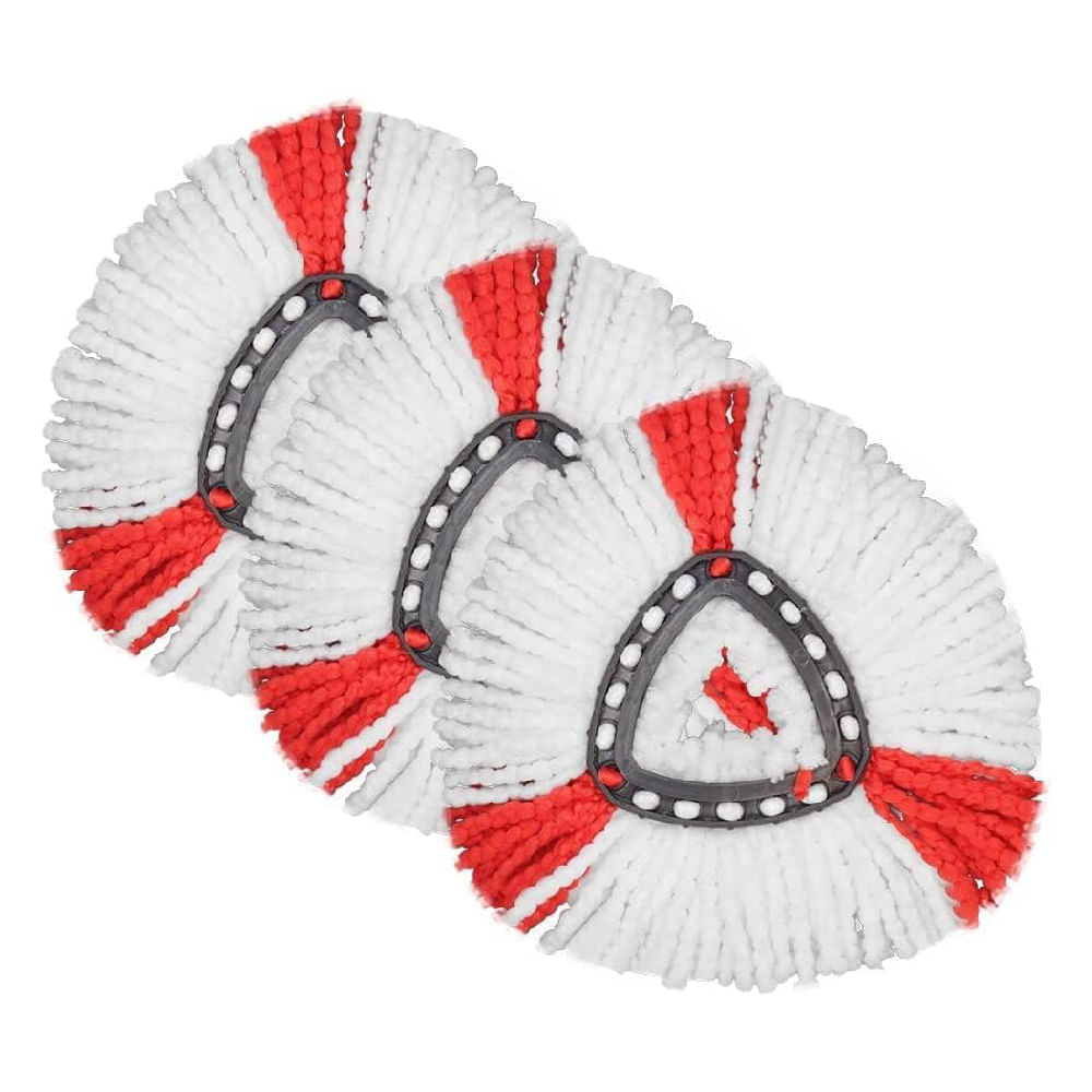 Set 3 rezerve, Paa-home compatibile cu mopul rotativ Vileda Easy Wring/ Turbo / Ultraspin - imagine 8