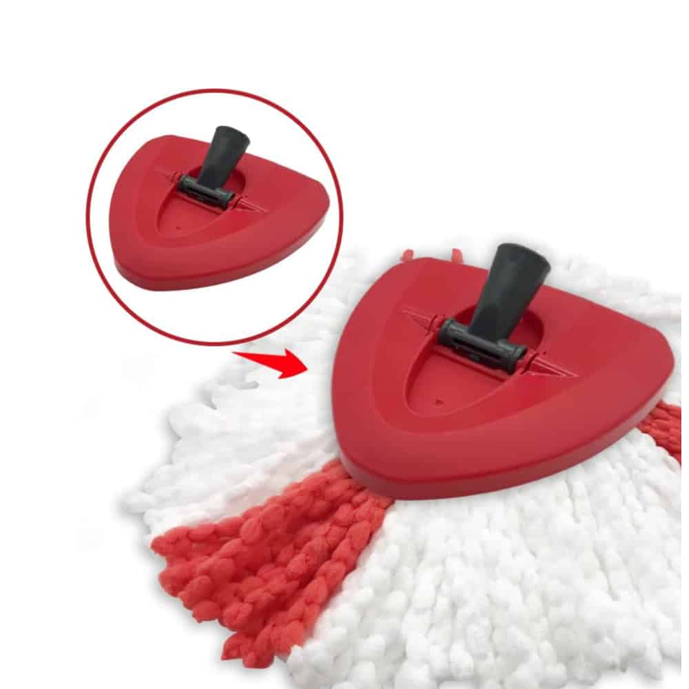 Set tija telescopica, cap de mop si rezerva mop de la Paa-home compatibile cu Vileda Easy Wring/ Turbo / Ultraspin - imagine 3