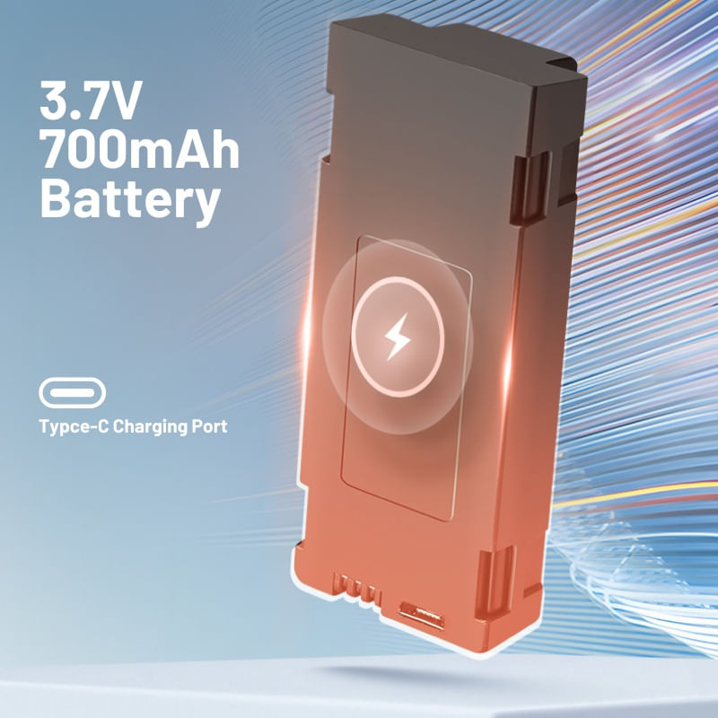 Drona cu 2 camere iUni M10, Ecran LCD 2.4 inch, Wi-Fi FPV, Card microSD 8GB, Pliabila, Transmisie live pe telefon