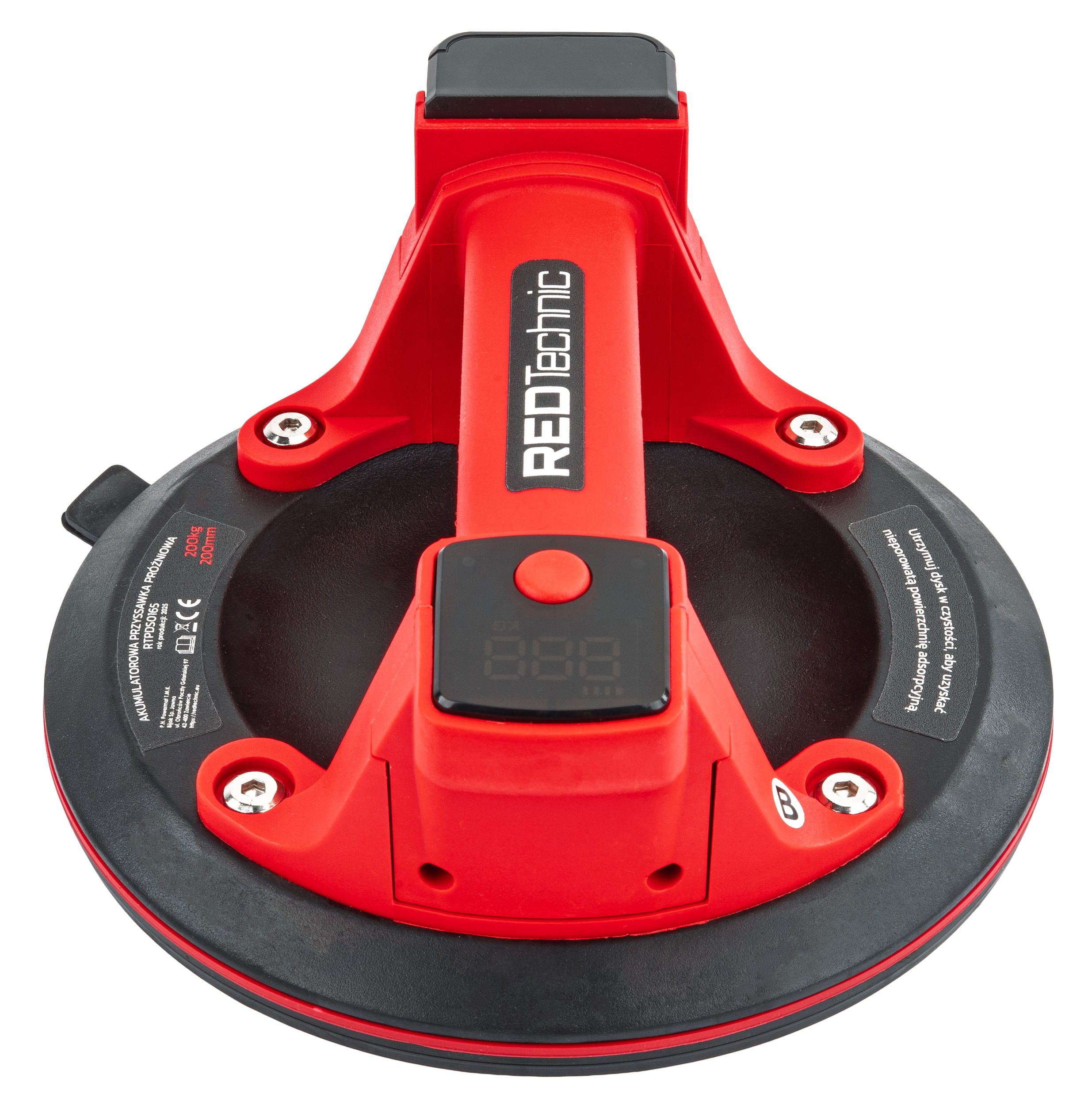 Ventuza cu vid, Red Technic, 200 kg, 200 mm diametru, RTPDS0165 — imaginea 16