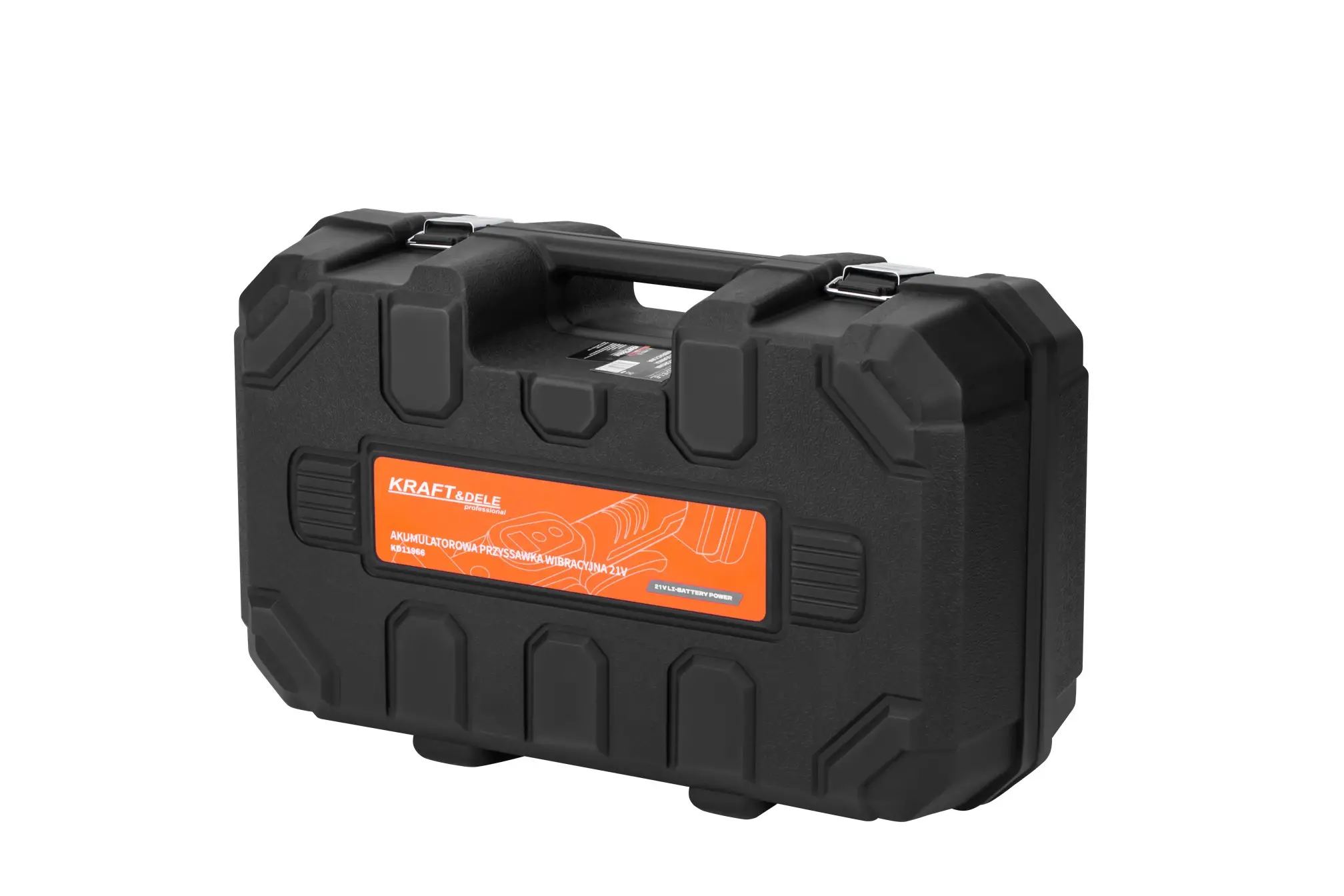 Ventuza vibratoare reincarcabila KD11966, 21V, 2x baterii 2.0Ah, 80 kg adsorbtie — imaginea 3