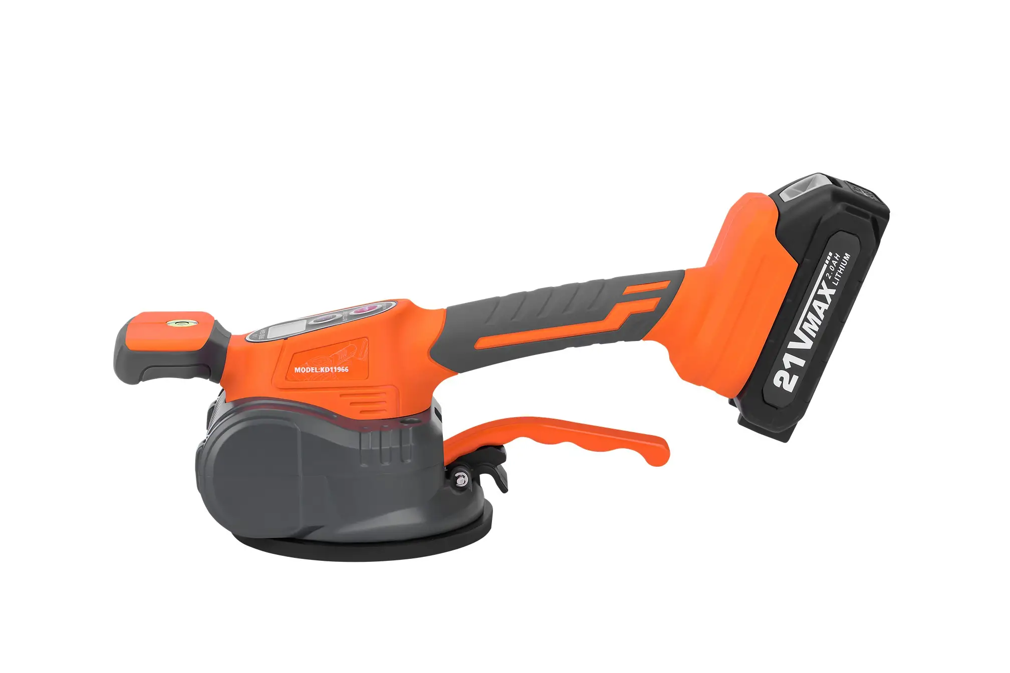 Ventuza vibratoare reincarcabila KD11966, 21V, 2x baterii 2.0Ah, 80 kg adsorbtie — imaginea 4
