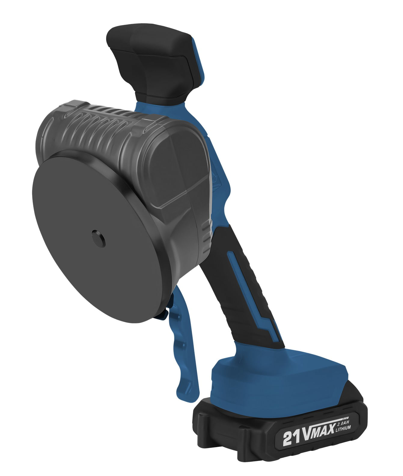 Ventuza vibratoare cu baterie, 130 mm, 21V, 2x baterii 2Ah, 80 kg adsorbtie, WDS2693 — imaginea 10