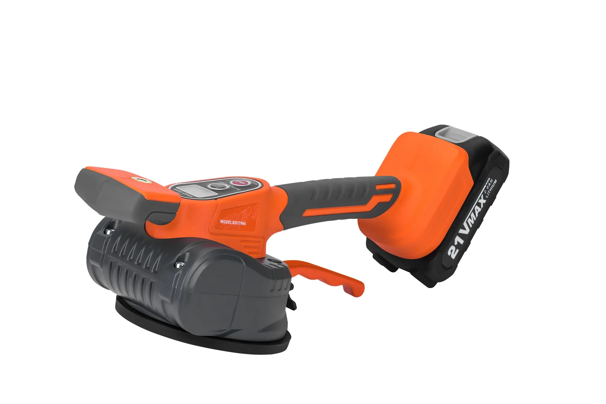 Ventuza vibratoare reincarcabila KD11966, 21V, 2x baterii 2.0Ah, 80 kg adsorbtie — imaginea 9