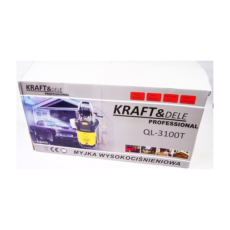 Aparat de spalat cu presiune, 2000W 200bar, KD435, Kraft&Dele