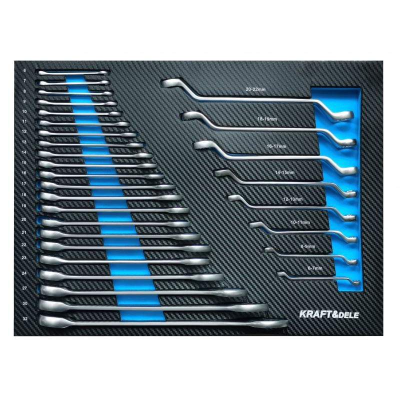 Dulap echipat cu scule, Kraft&Dele, 501 piese, KD1062