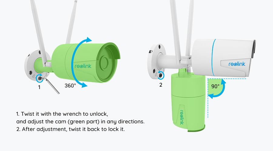 Camera de supraveghere Reolink RLC 510WA, WIFI, cu inteligenta artificiala, detectare Persoana/Vehicul, rezolutie de 5MP
