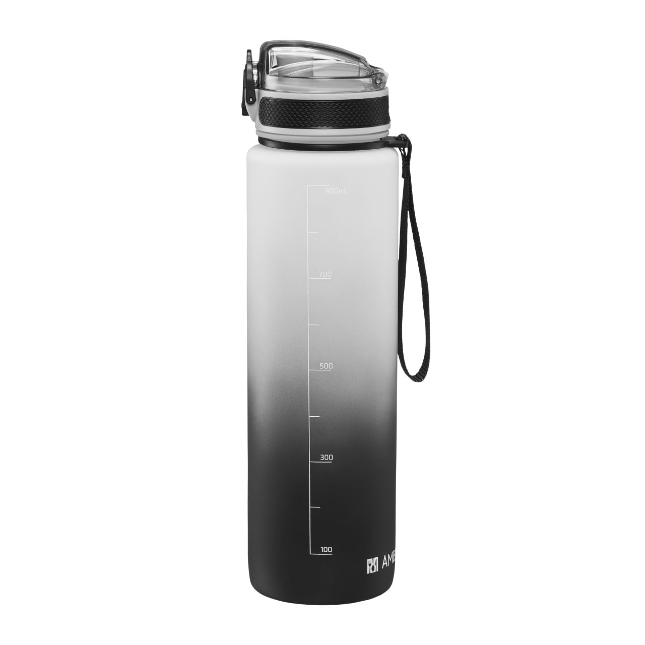 Sticla apa AMBITION Gym, 1L, mesaje motivationale, plastic - imagine 4