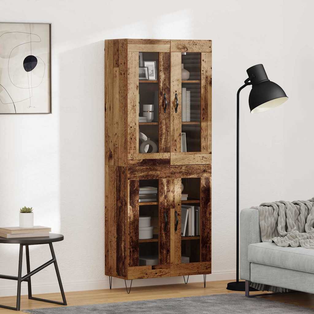 Bufet Lemn Vechi 69,5 x 34 x 180 cm Lemn compozit — imaginea 2