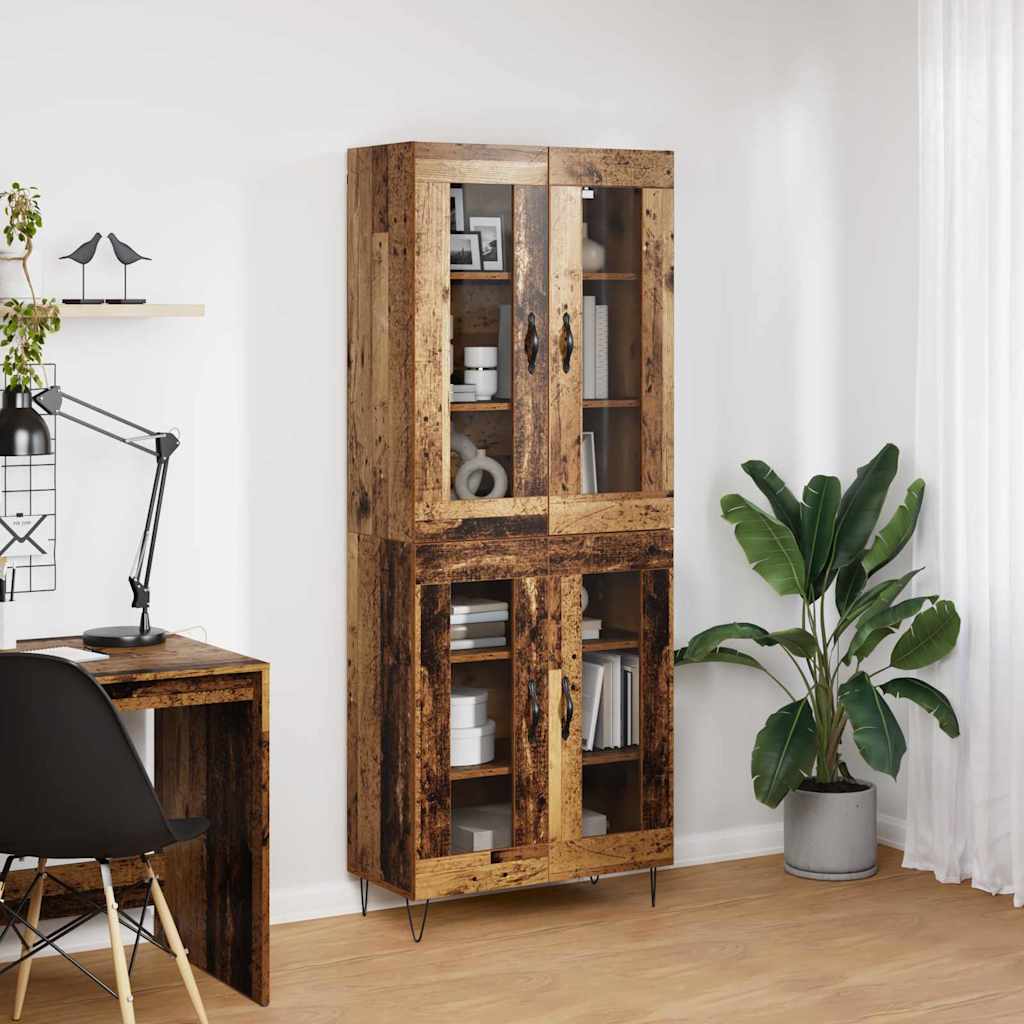 Bufet Lemn Vechi 69,5 x 34 x 180 cm Lemn compozit — imaginea 5