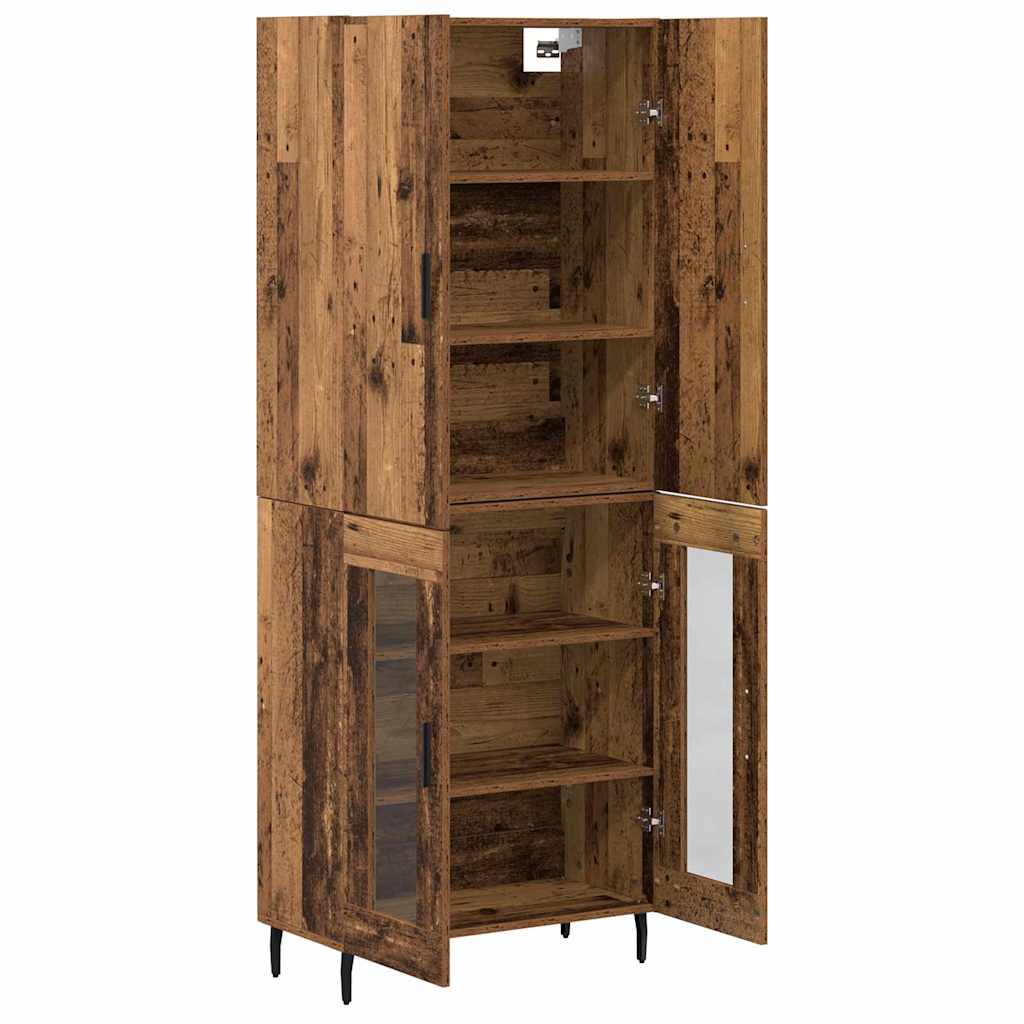 Bufet Pe perete Lemn vechi 69,5 x 34 x 180 cm Lemn compozit — imaginea 8