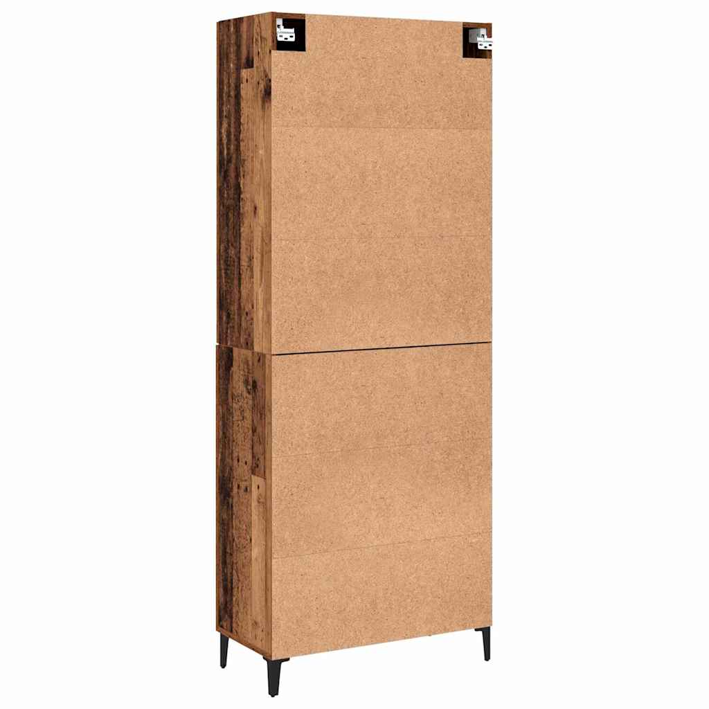 Bufet 2 pcs Lemn vechi Lemn compozit — imaginea 9