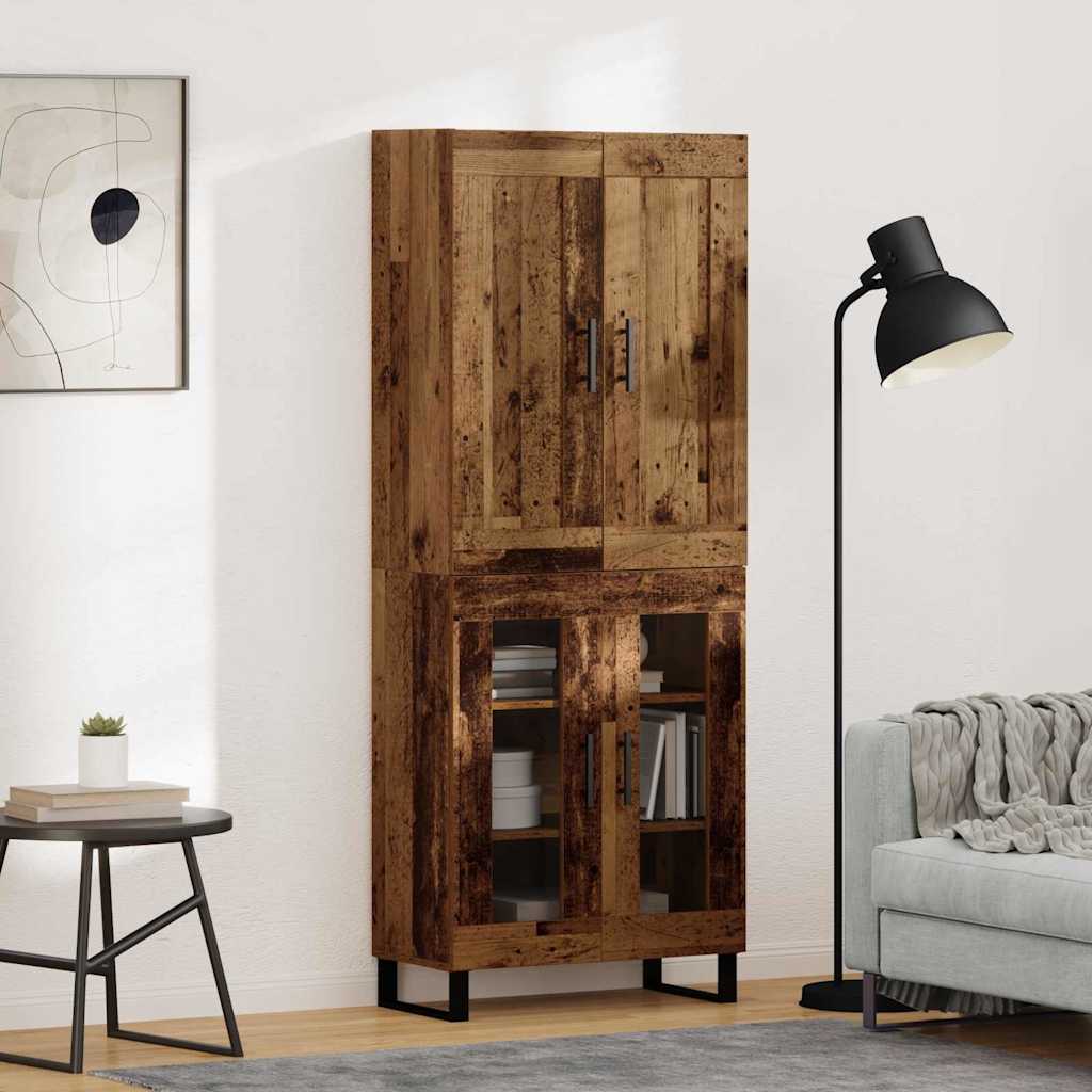 Bufet Lemn vechi 69,5 x 34 x 180 cm Lemn compozit — imaginea 2