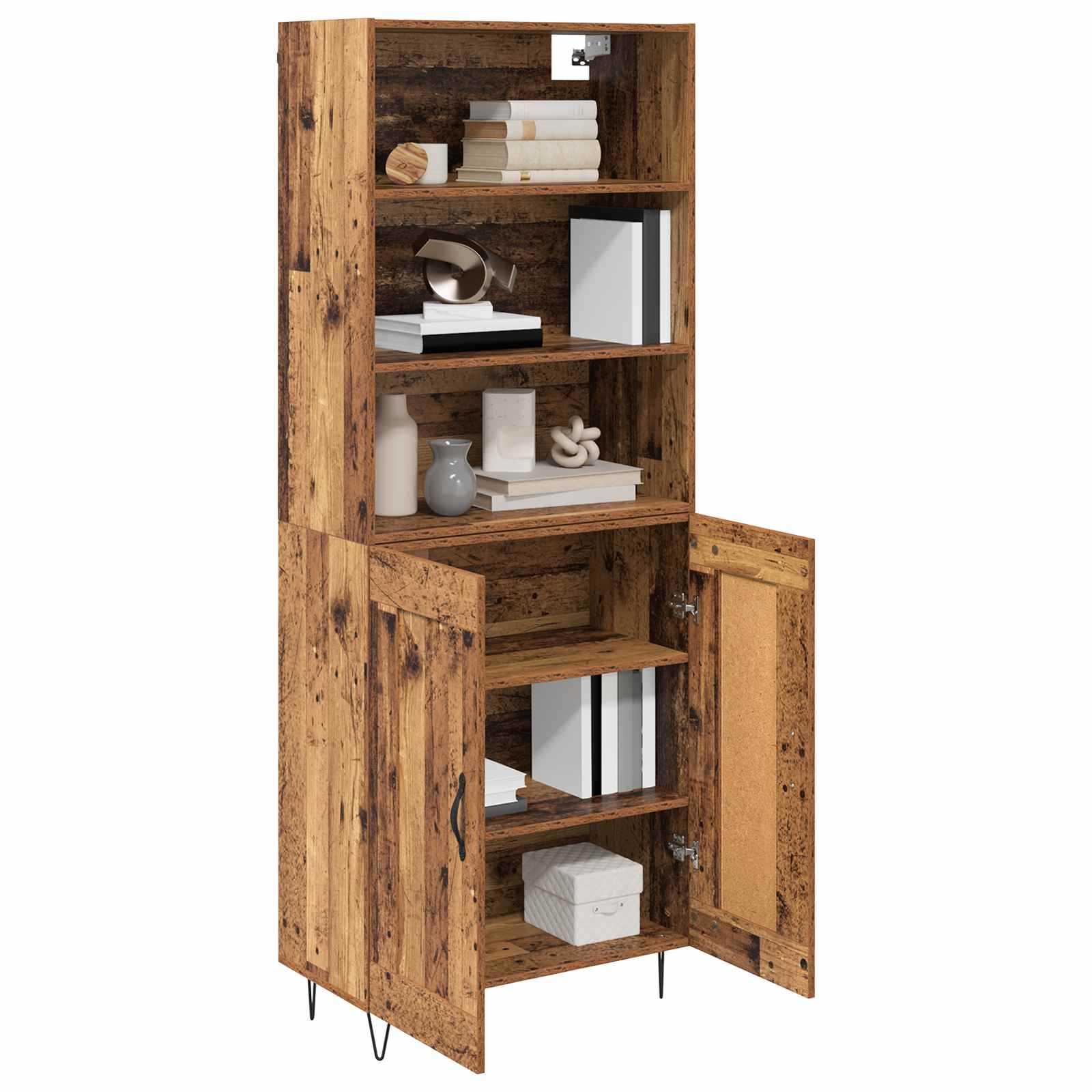Bufet Lemn vechi 69,5 x 34 x 180 cm Lemn compozit — imaginea 3