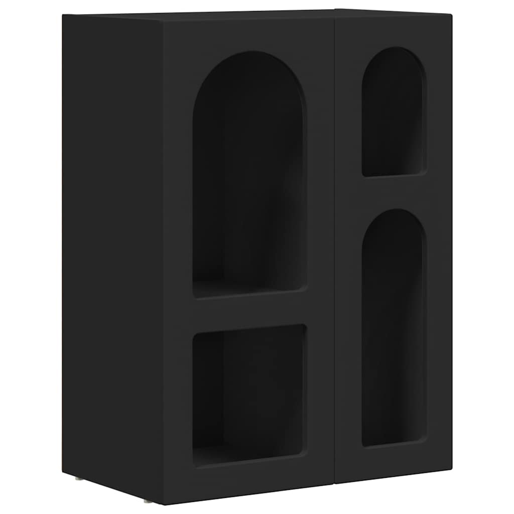 Bufet Negru 59 x 35 x 80.5 cm Lemn compozit