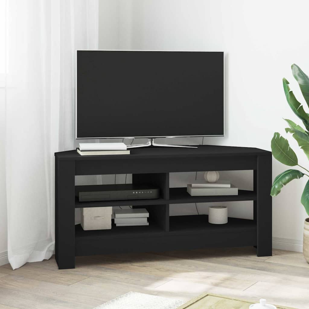 DulapdecoltpentruTV Negru 102 x 40,5 x 45 cm Lemn compozit — imaginea 2