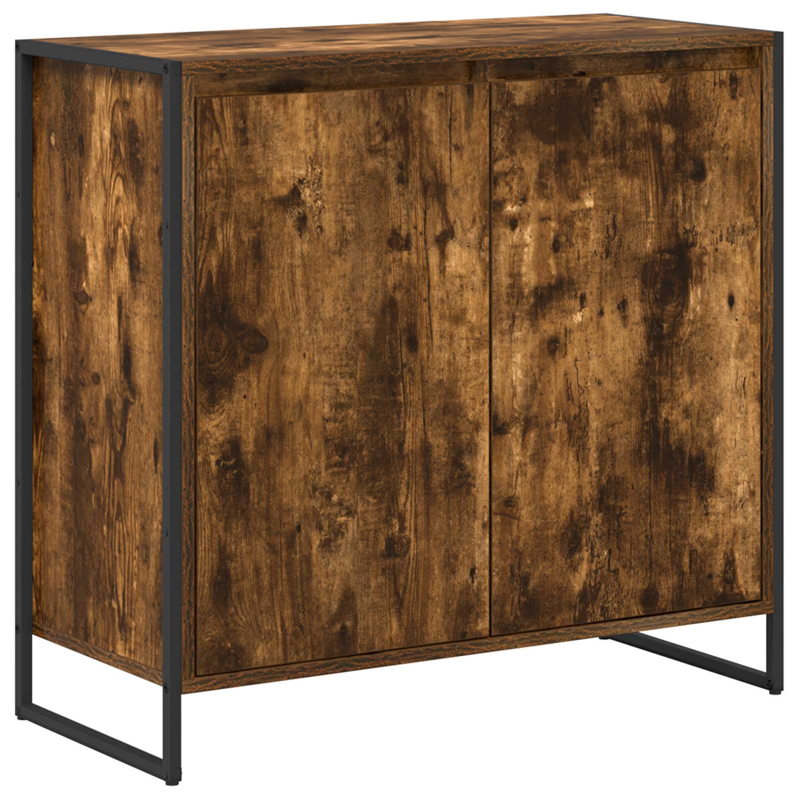 Dulap lateral Stejar fumuriu 79 x 36 x 75 cm Lemn compozit