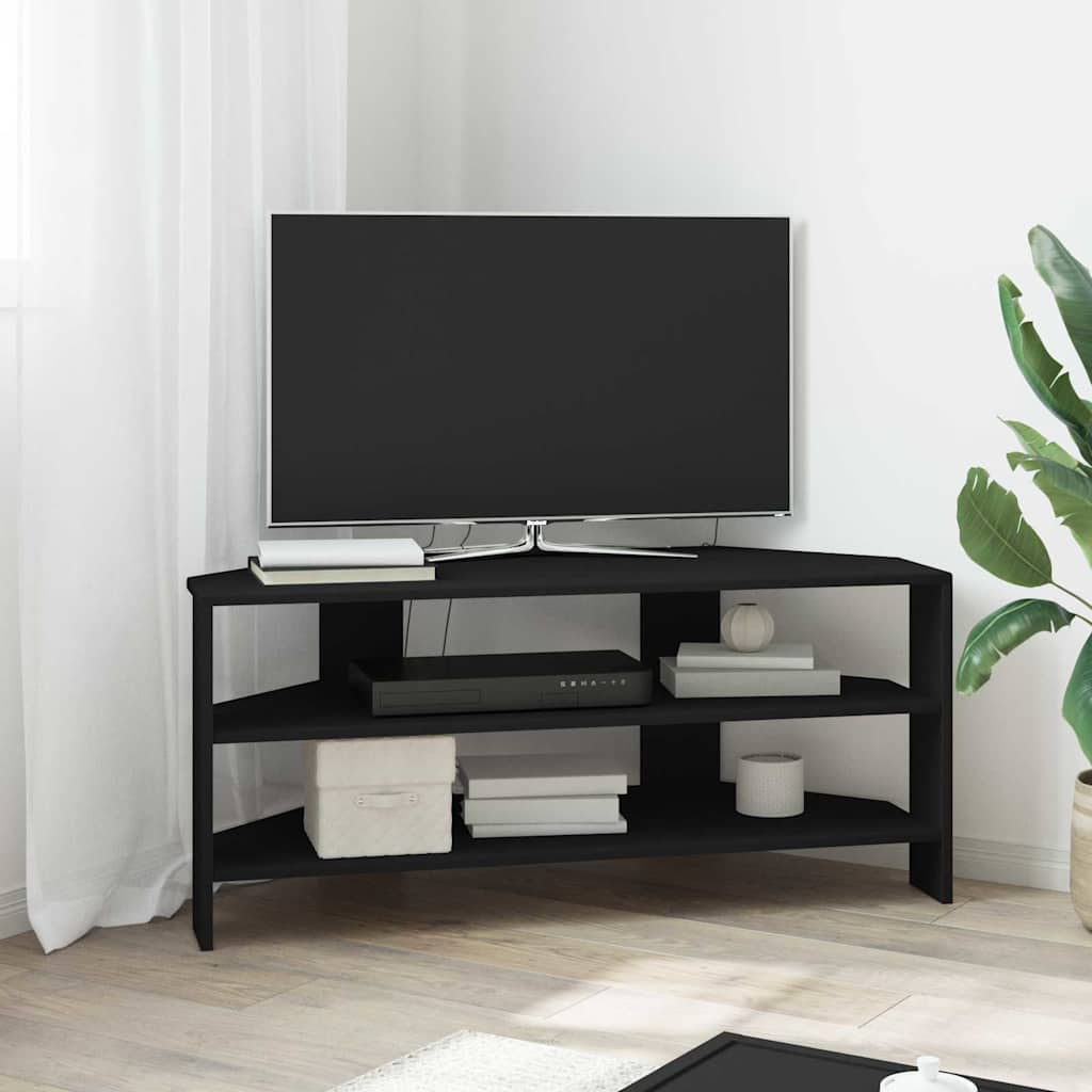 DulapdecoltpentruTV Negru 102x40,5x45cm Lemn compozit — imaginea 2