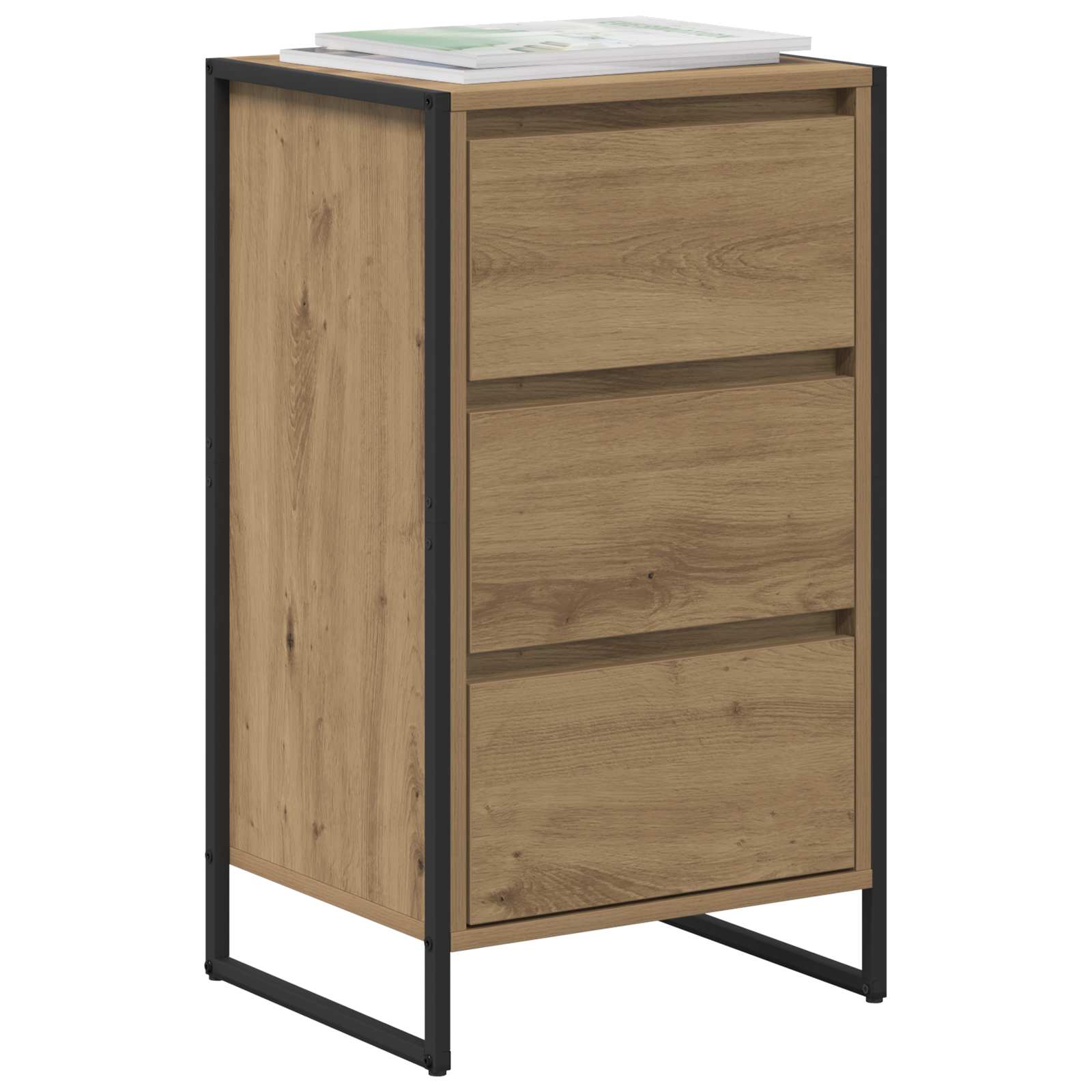 Bufet Stejar artizanal 42 x 36 x 75.5 cm Lemn compozit — imaginea 3