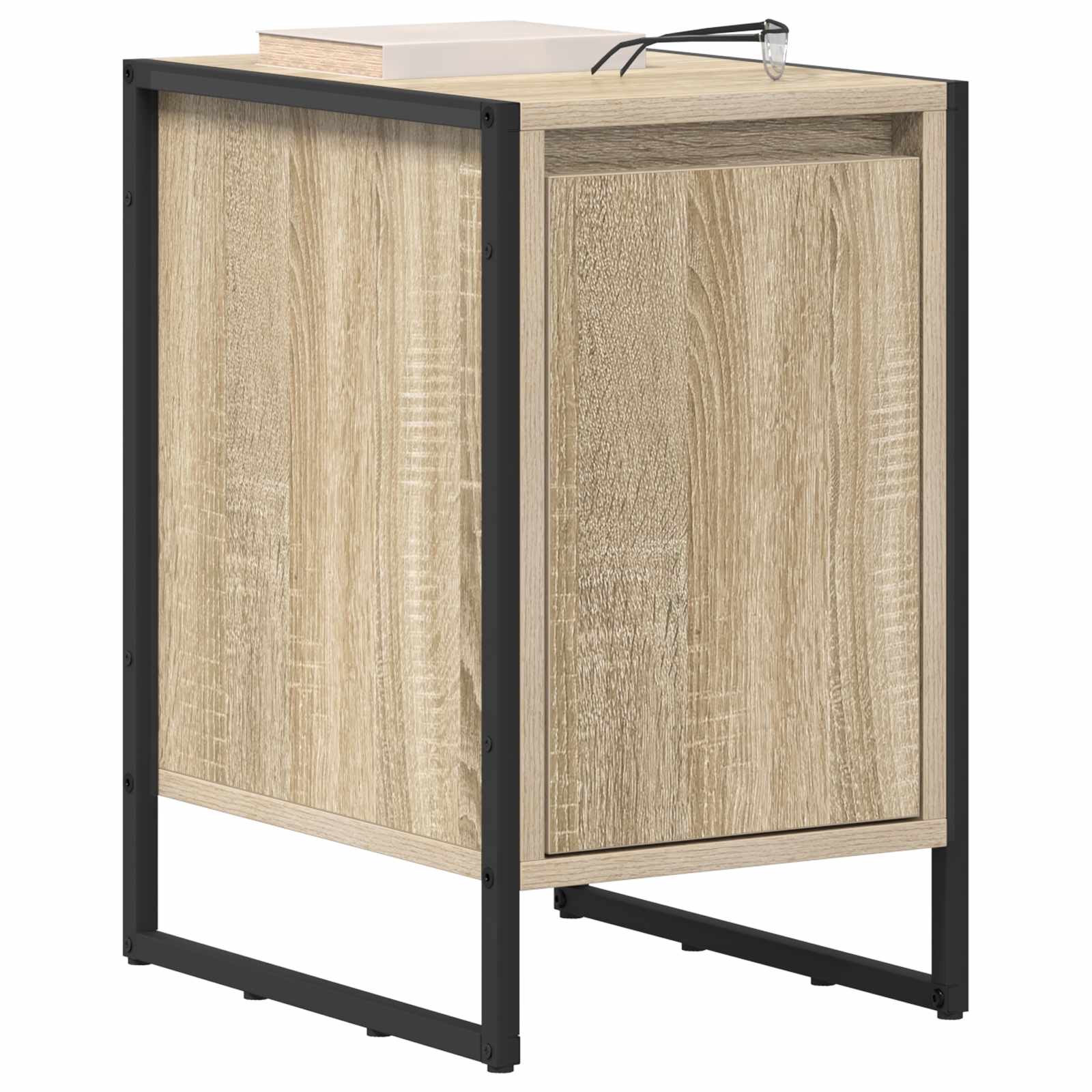Noptiera Sonoma 39,5 x 30 x 50 cm Lemn compozit — imaginea 3