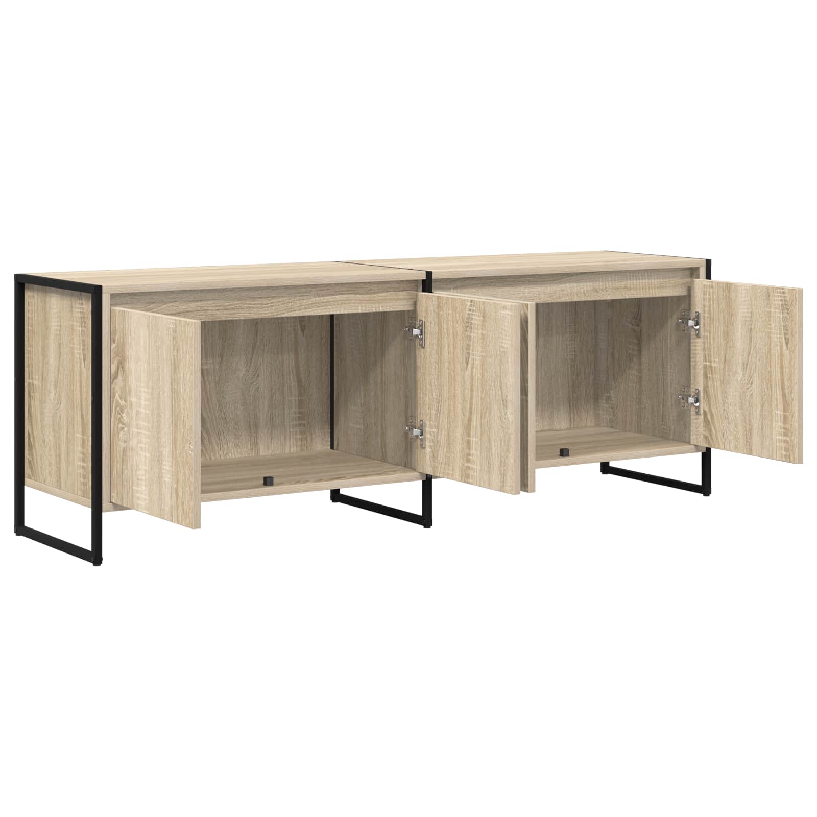 Cabinet TV Sonoma 140 x 36 x 49.5 cm Lemn compozit — imaginea 5