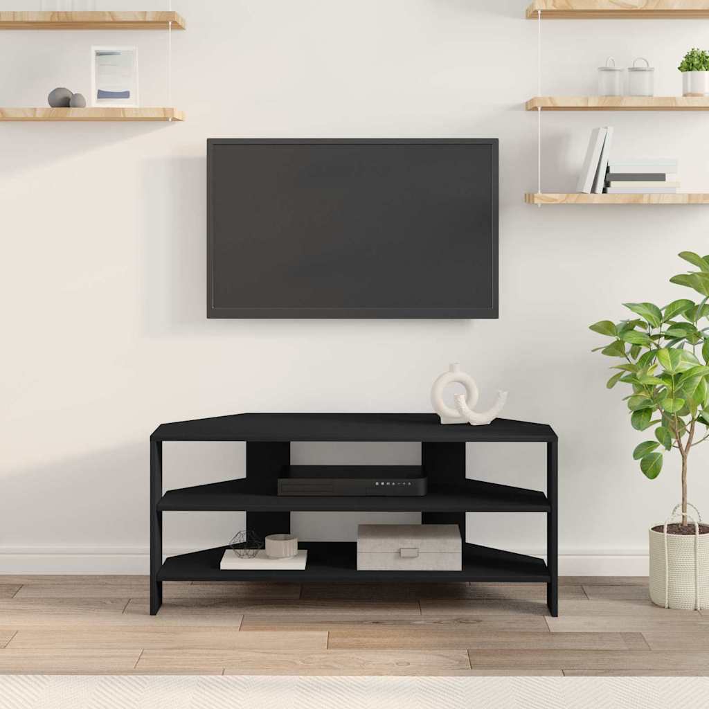 DulapdecoltpentruTV Negru 102x40,5x45cm Lemn compozit — imaginea 5