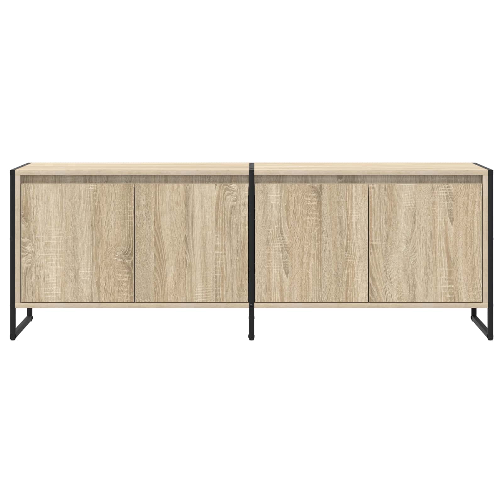 Cabinet TV Sonoma 140 x 36 x 49.5 cm Lemn compozit — imaginea 6