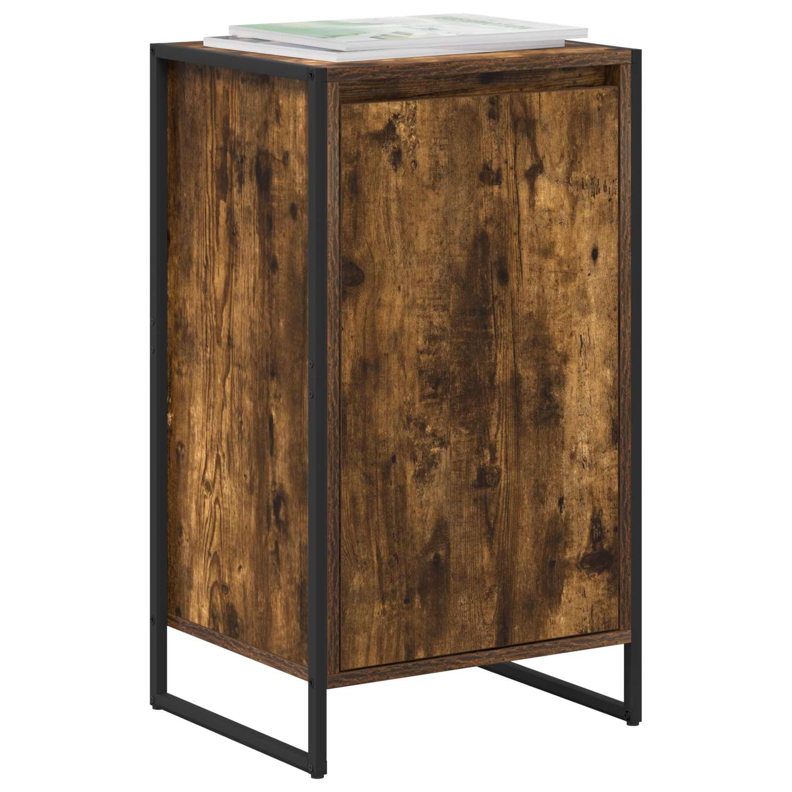 Bufet Stejar fumuriu 43 x 36 x 75,5 cm Lemn compozit — imaginea 3