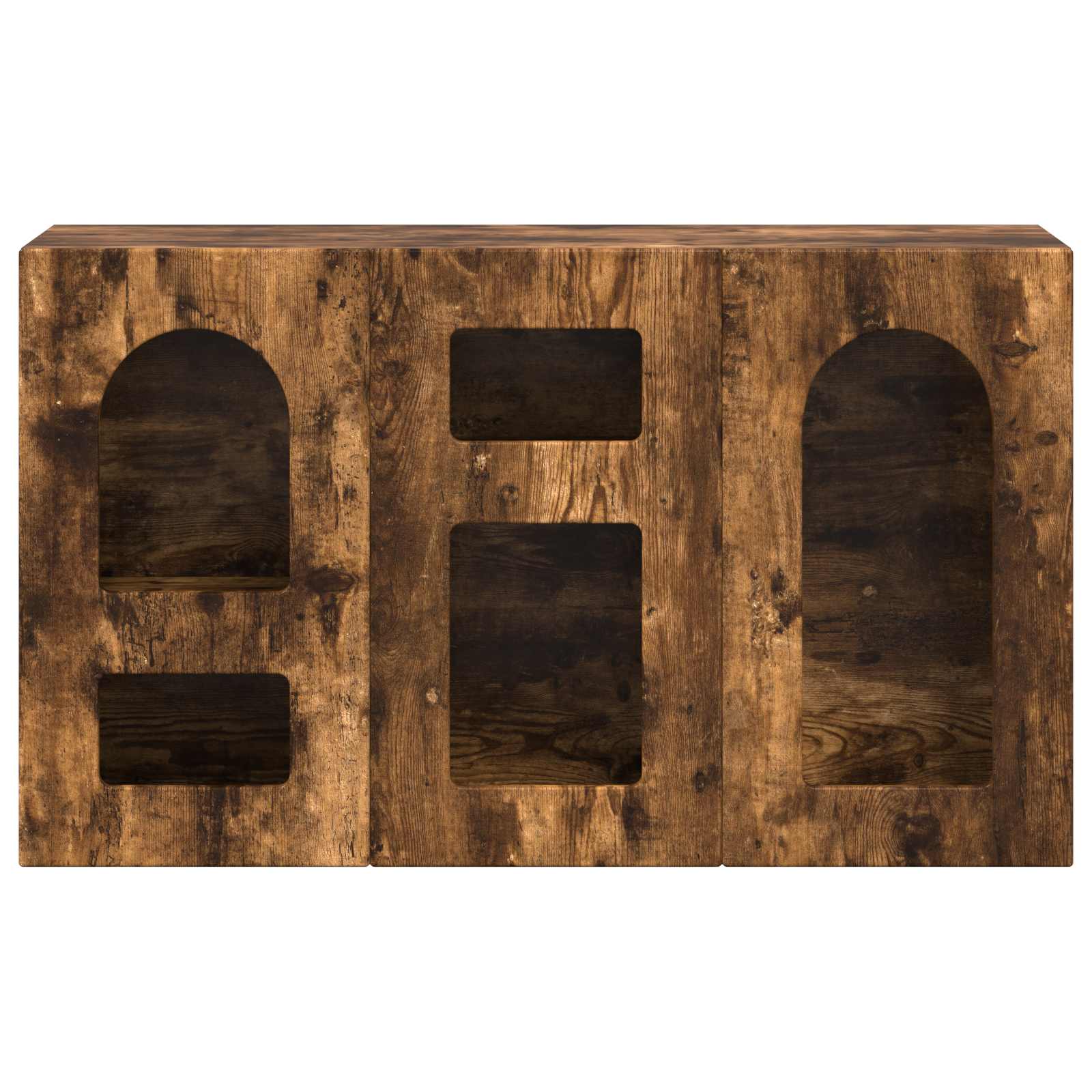 Bufet Stejar fumuriu 100 x 35 x 59 cm Lemn compozit — imaginea 5