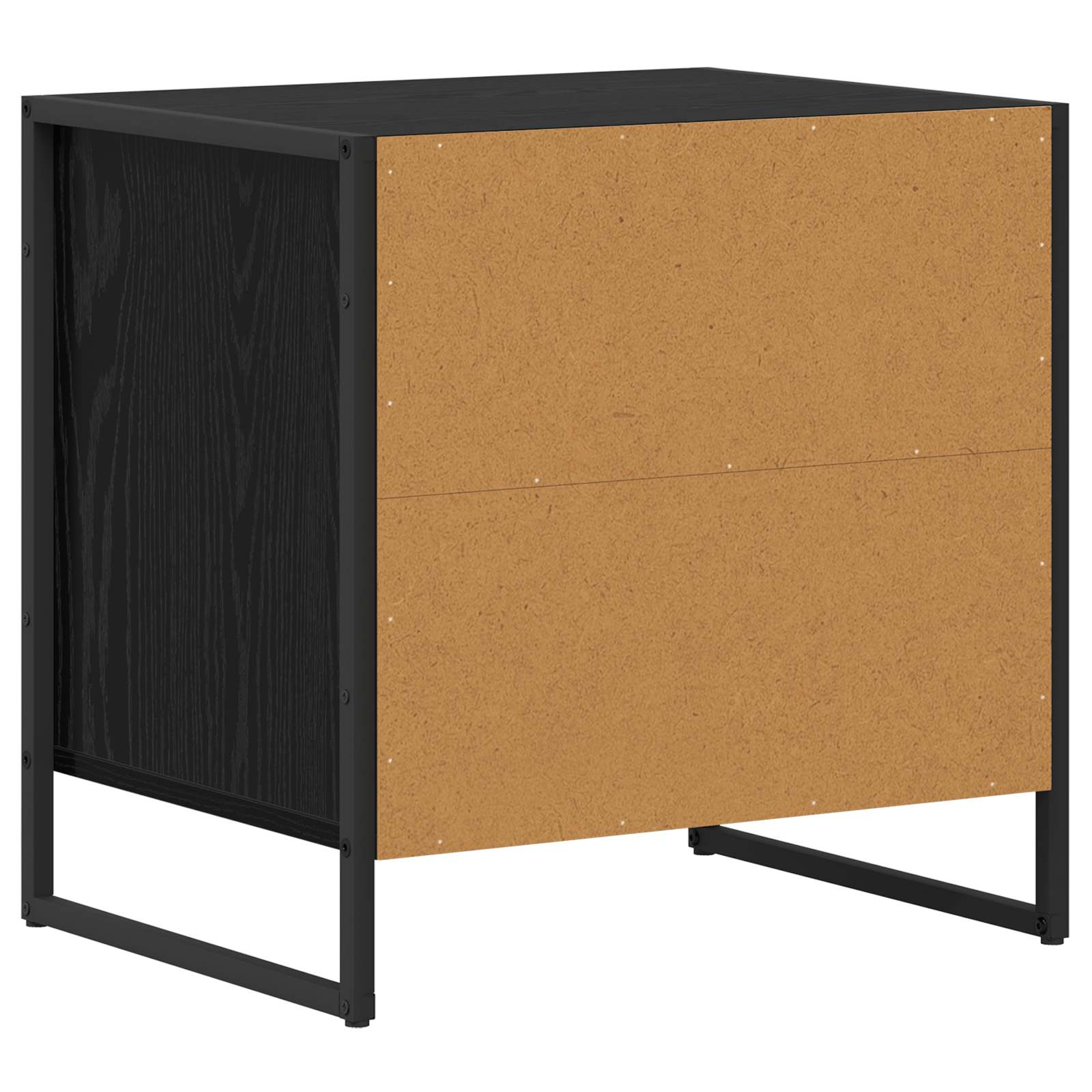 Noptiera cu sertar Stejar Negru 50 x 39,5 x 50 cm Lemn compozit — imaginea 7