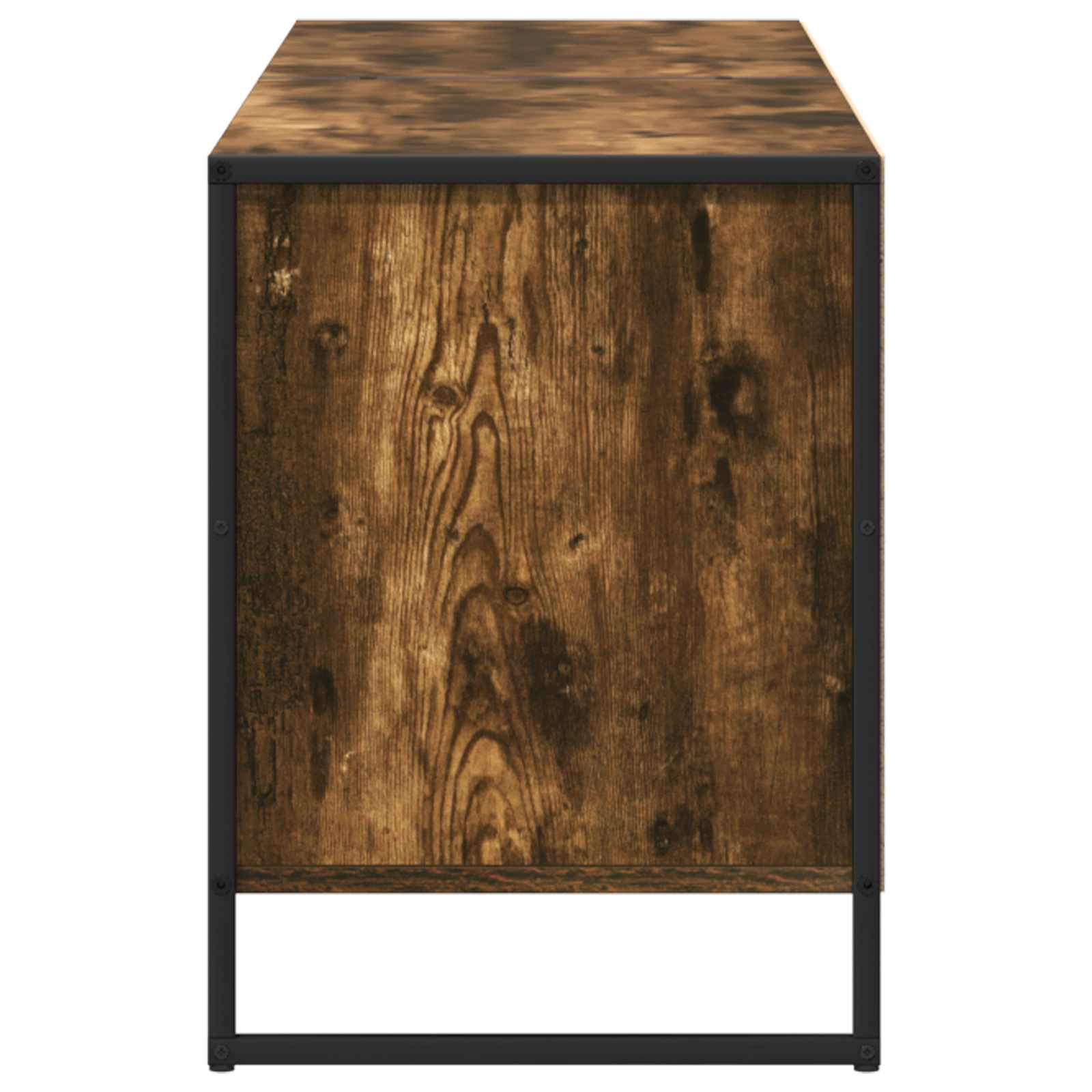 Cabinet TV Stejar fumuriu 140 x 36 x 49.5 cm Lemn compozit — imaginea 7