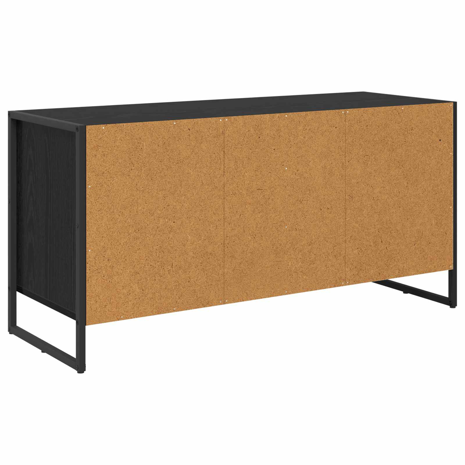 Cabinet TV Stejar Negru 100 x 36 x 49.5 cm Lemn compozit — imaginea 8