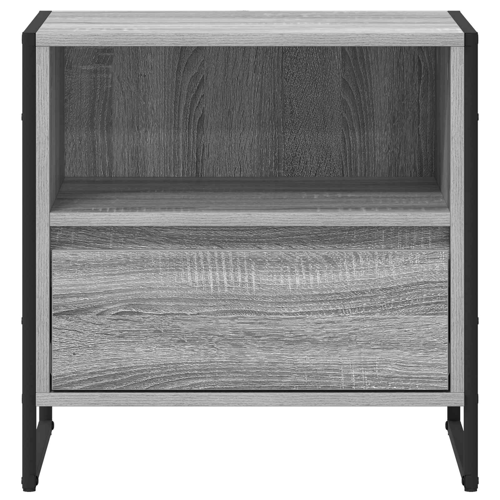 Noptiera 2 pcs Gri Sonoma 50 x 39,5 x 50 cm Lemn compozit — imaginea 6