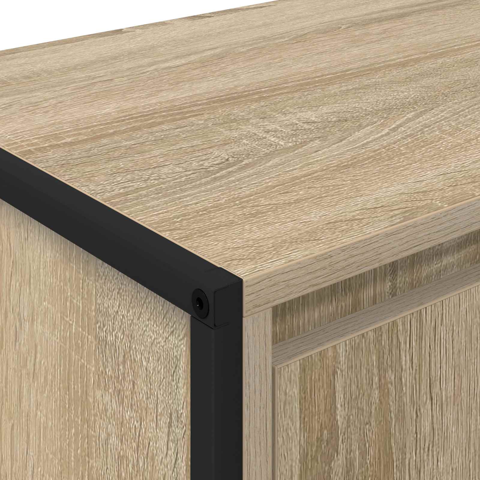 Cabinet TV Sonoma 140 x 36 x 49.5 cm Lemn compozit — imaginea 9