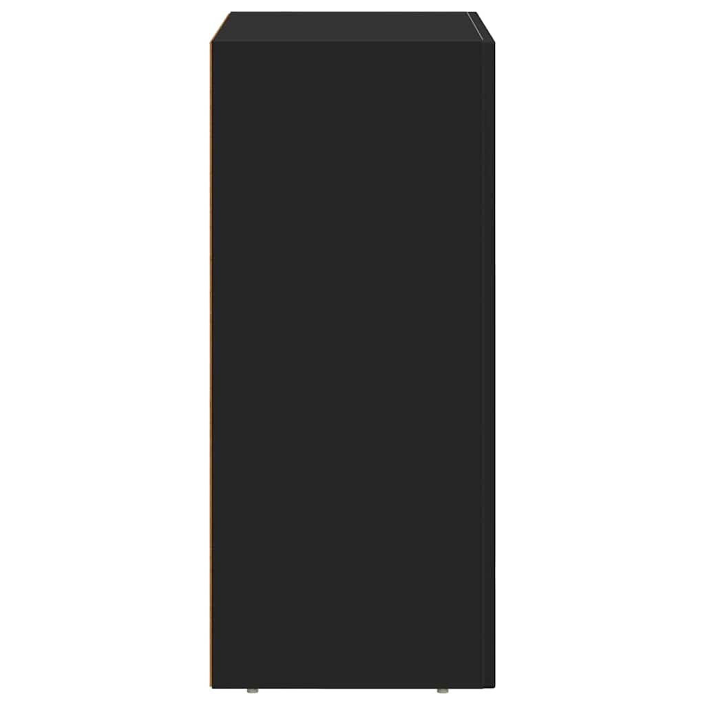 Bufet Negru 59 x 35 x 80.5 cm Lemn compozit — imaginea 8