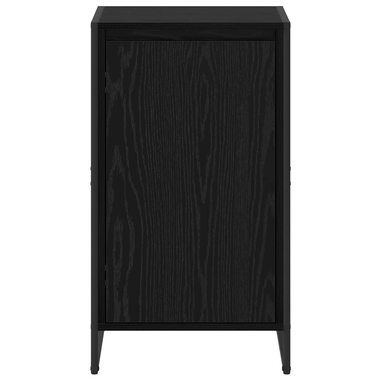 Bufet Stejar Negru 43 x 36 x 75,5 cm Lemn compozit — imaginea 6