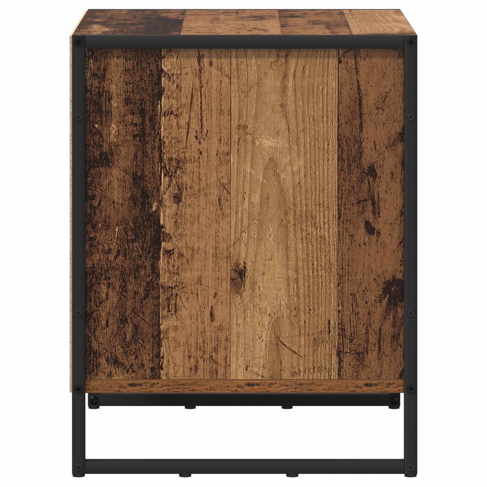 Noptiera 2 pcs Lemn Vechi 50 x 39.5 x 50 cm Lemn compozit — imaginea 7