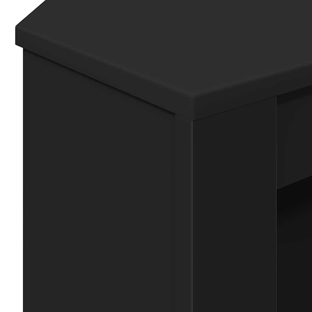 DulapdecoltpentruTV Negru 102 x 40,5 x 45 cm Lemn compozit — imaginea 9