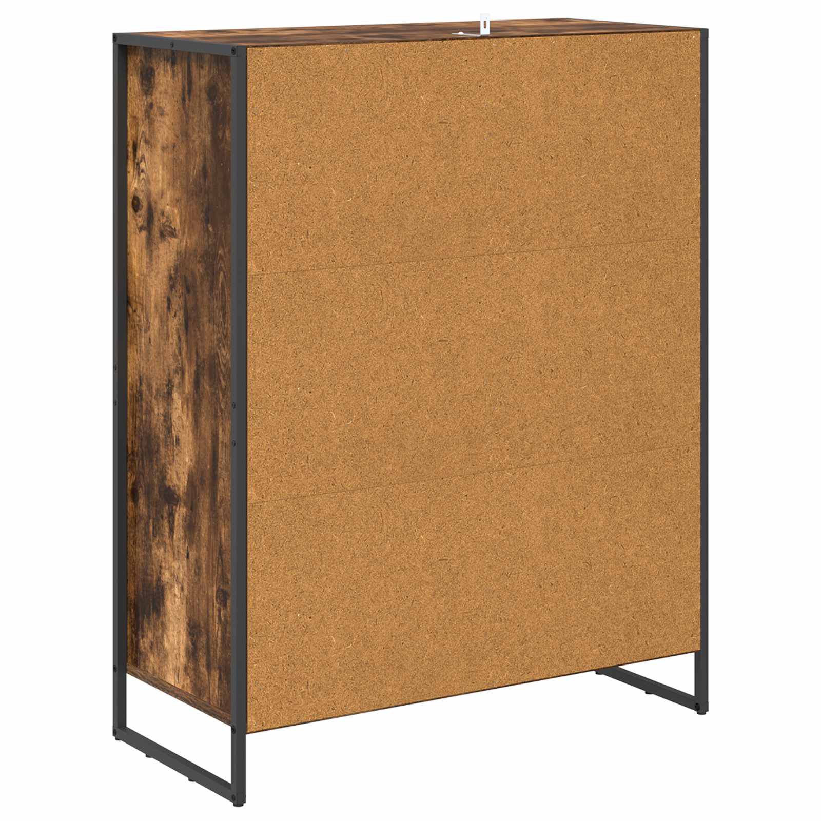 Dulap pentru pantofi cu usa Stejar fumuriu 79 x 36 x 100 cm — imaginea 8