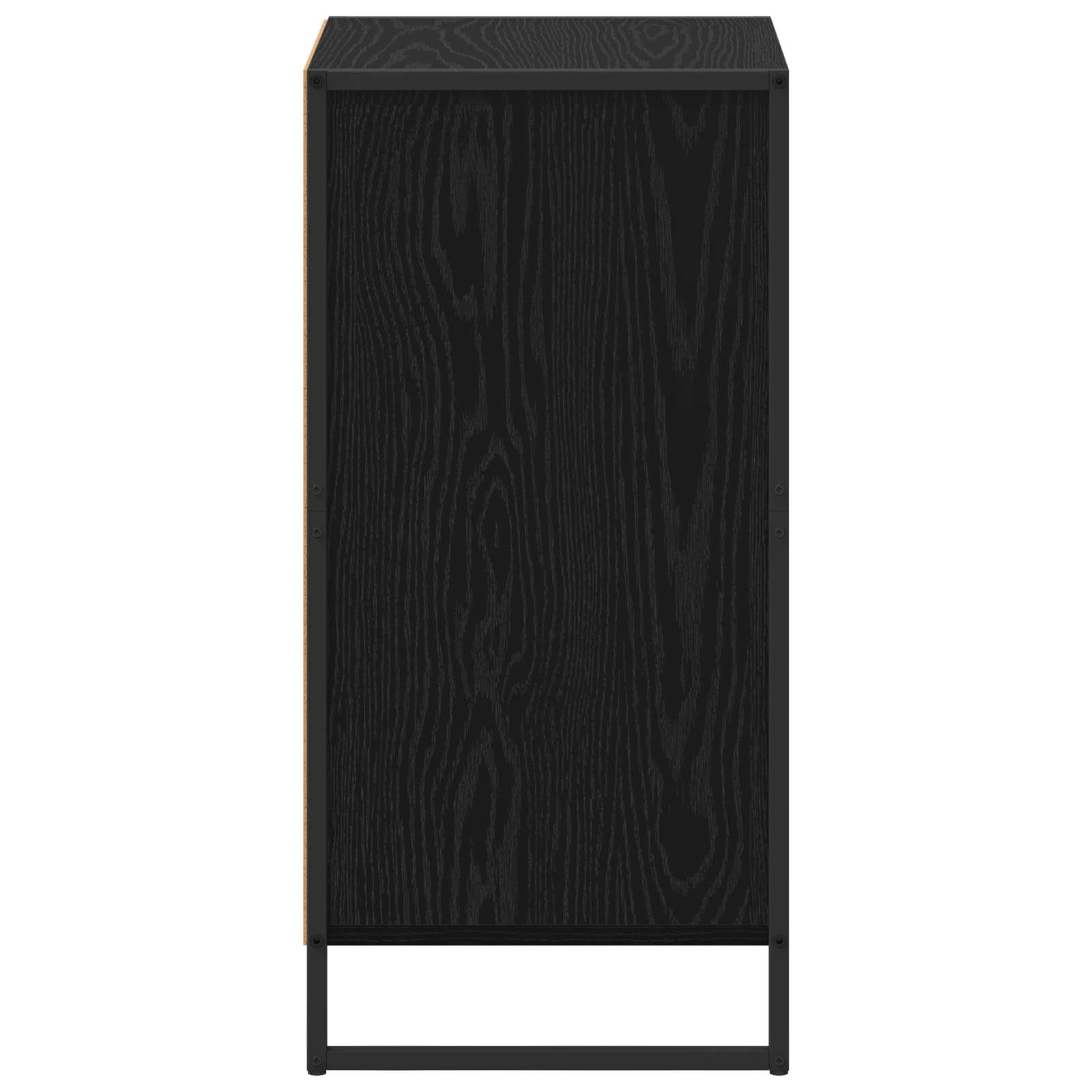 Bufet Stejar Negru 43 x 36 x 75,5 cm Lemn compozit — imaginea 7