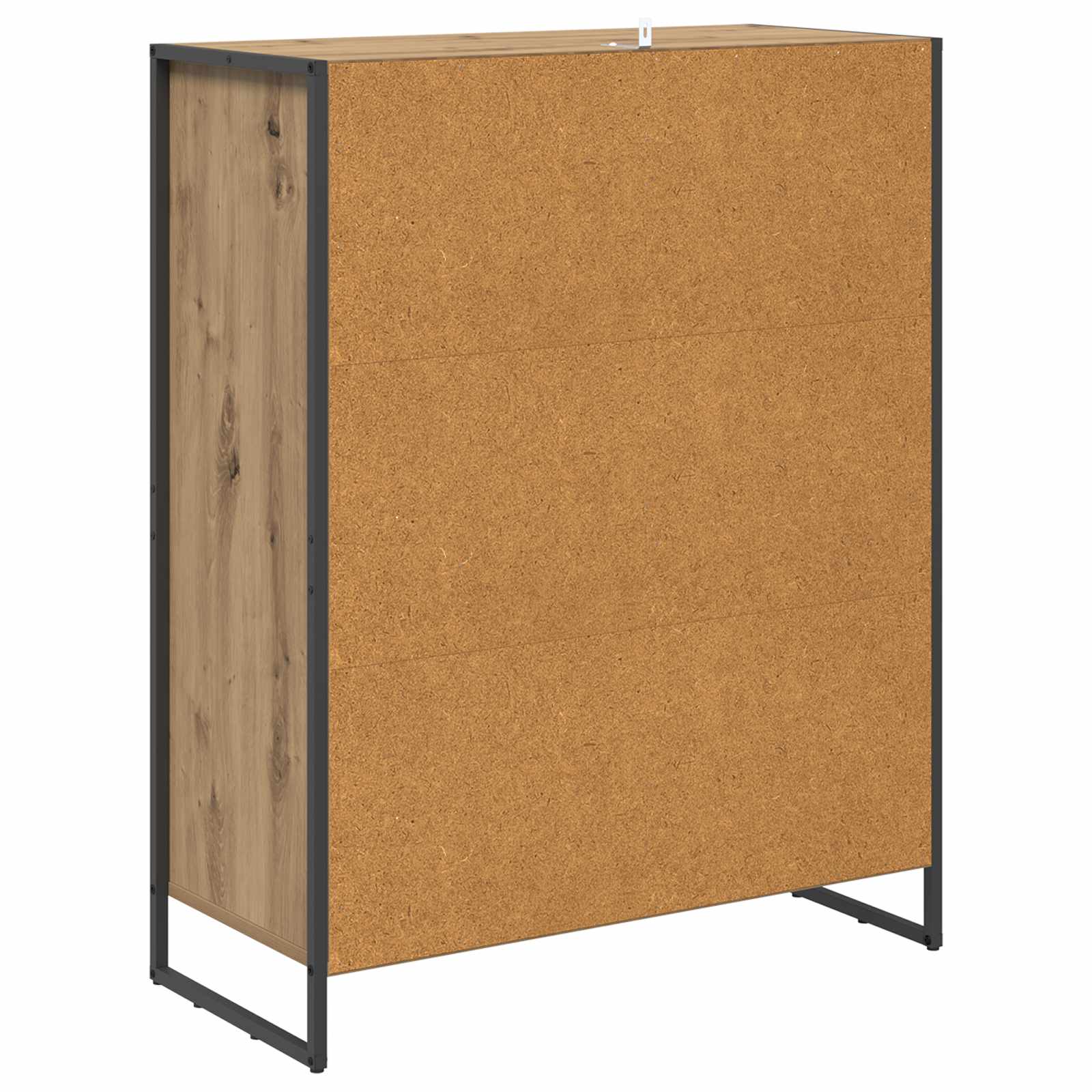 Dulap pentru pantofi cu usa Stejar artizanal 79 x 36 x 100 cm — imaginea 8