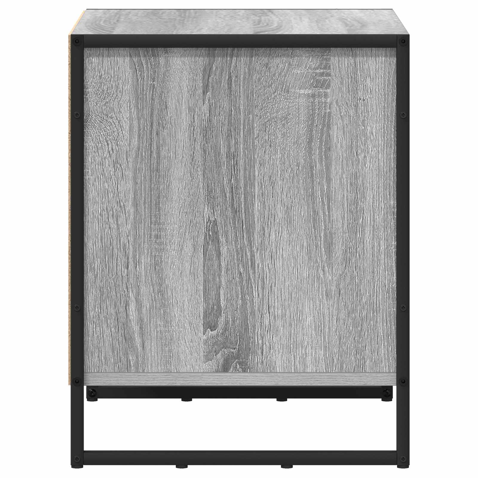 Noptiera 2 pcs Gri Sonoma 50 x 39.5 x 50 cm Lemn compozit — imaginea 7