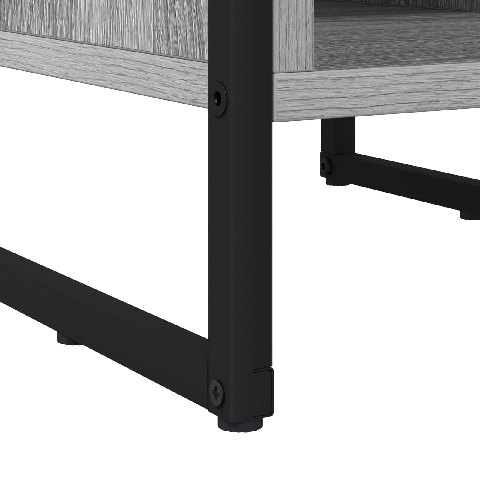 Noptiera 2 pcs Gri Sonoma 39.5 x 30 x 50 cm Lemn compozit — imaginea 10