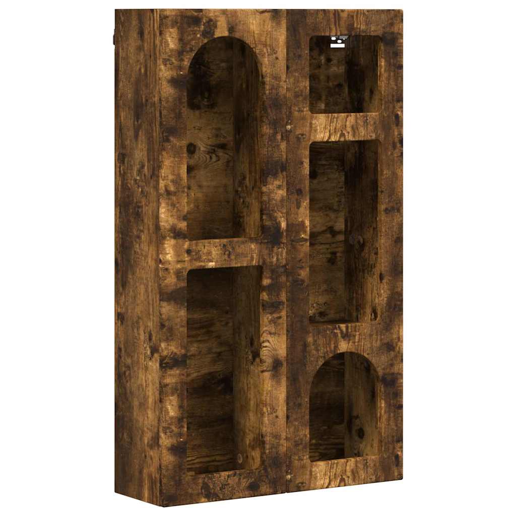 Dulap suspendat Stejar fumuriu 59 x 20 x 100 cm Lemn compozit