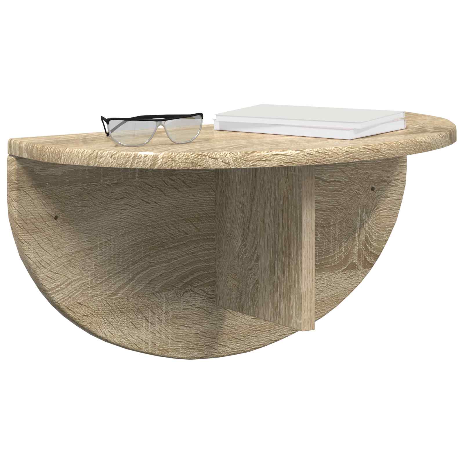 Raft de perete Stejar Sonoma 38 x 19 x 19 cm Lemn compozit — imaginea 3