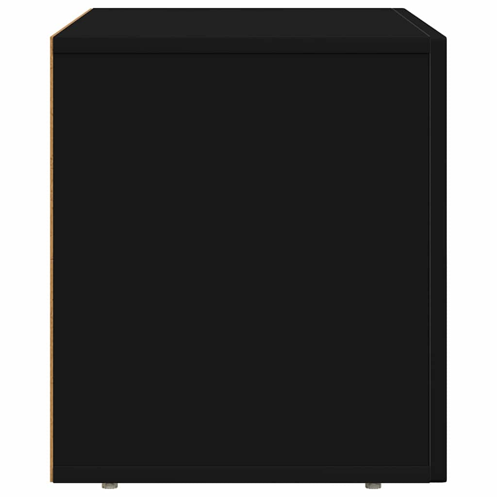 Cabinet TV Negru 60 x 35 x 40 cm Lemn compozit — imaginea 7
