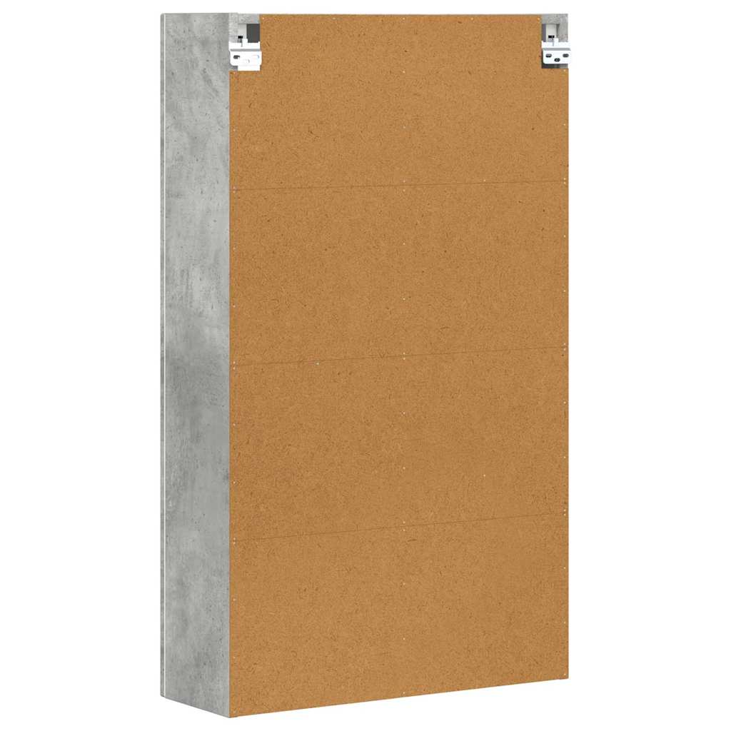 Dulap suspendat Gri din beton 59 x 20 x 100 cm Lemn compozit — imaginea 8