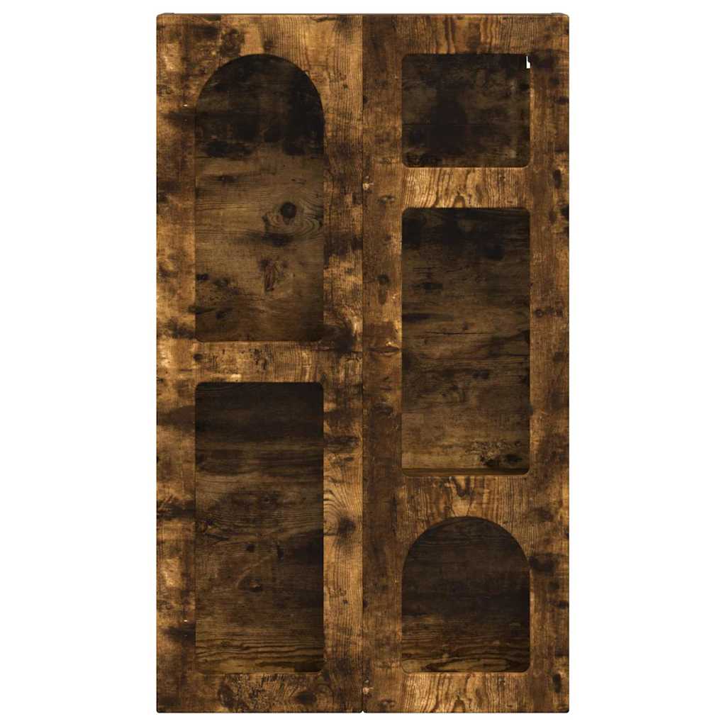 Dulap suspendat Stejar fumuriu 59 x 20 x 100 cm Lemn compozit — imaginea 6