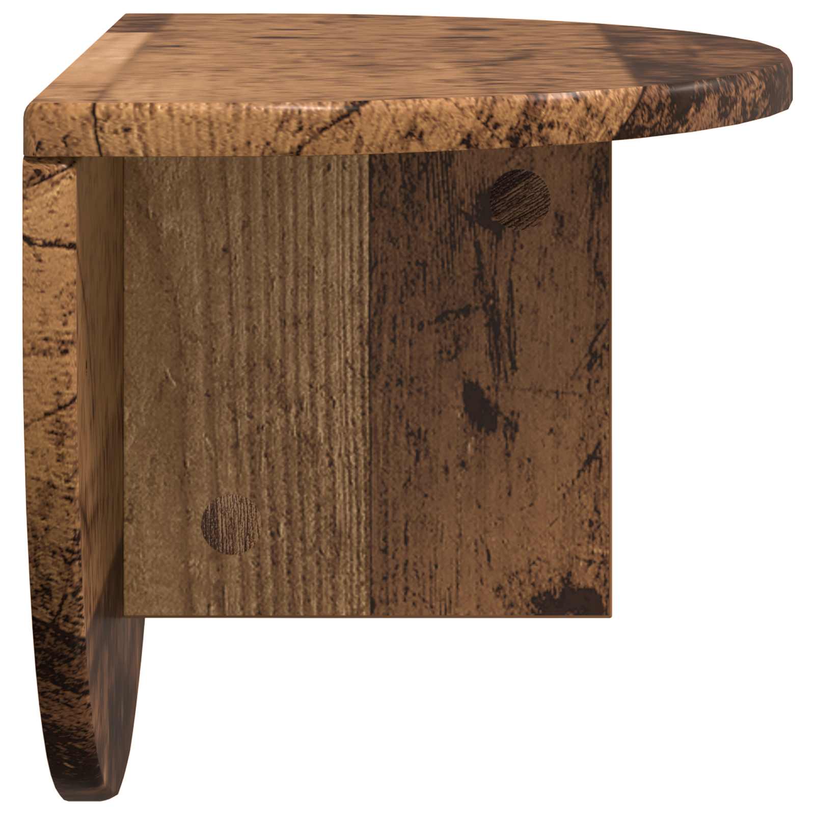 Raft de perete Lemn vechi 38 x 19 x 19 cm Lemn compozit — imaginea 6