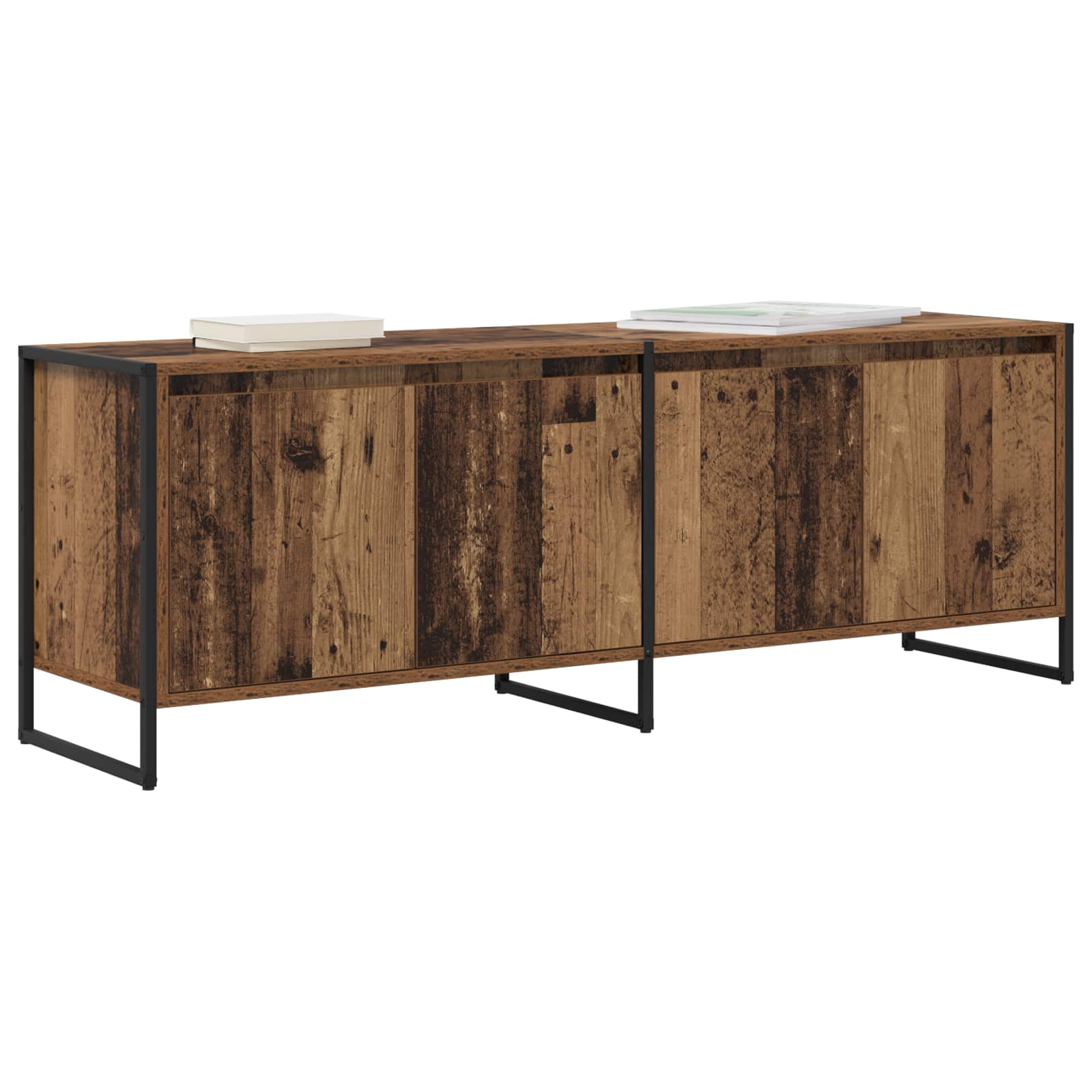 Cabinet TV Lemn Vechi 140 x 36 x 49.5 cm Lemn compozit — imaginea 3